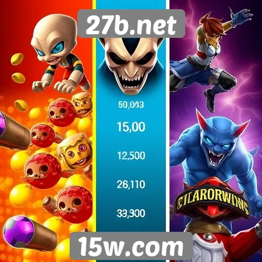 Comparação entre jogos populares no 27b.net